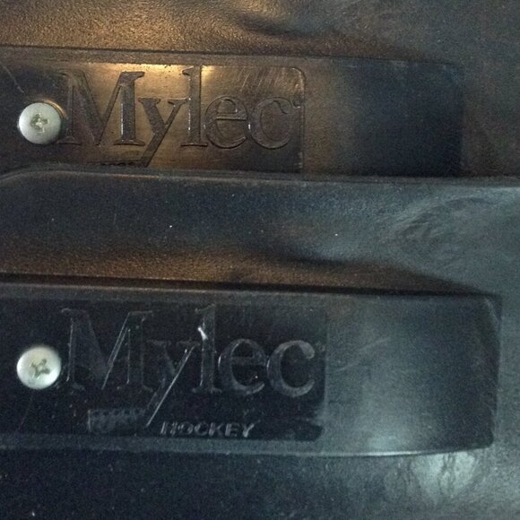 VTG Set (2) Mylec (RARE) Hockey Sticks, Street Wood Sticks. Athletics, NHL, Goal - Picture 4 of 5